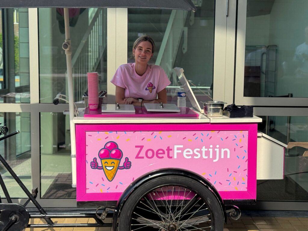 Zoetfestijn ijsfiets